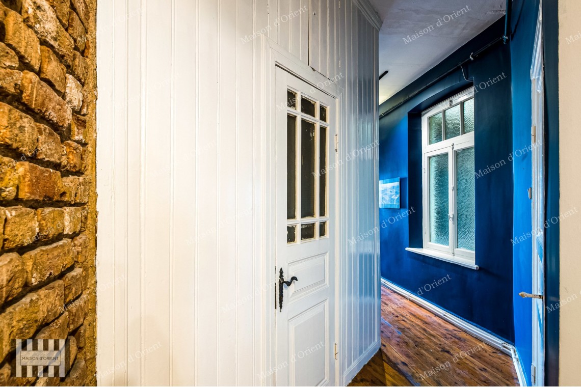 3+1 Furnished Apartment for Rent in Historical Building, Galata