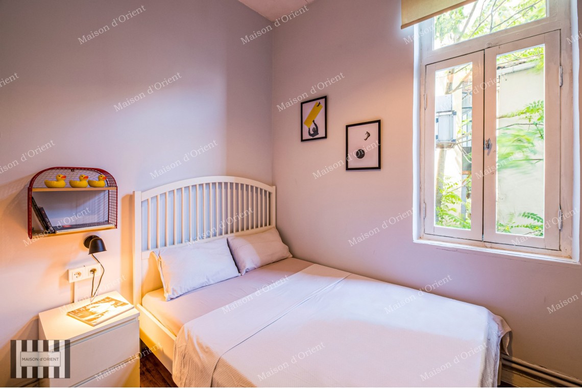 3+1 Furnished Apartment for Rent in Historical Building, Galata