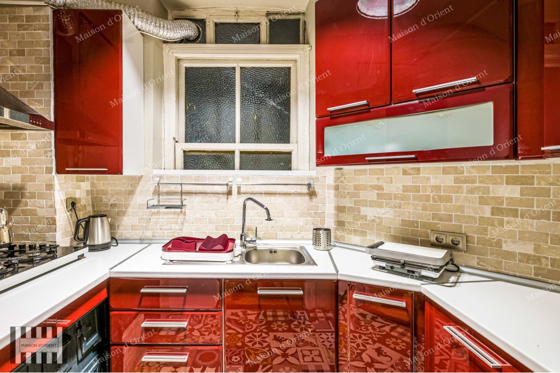 3+1 Furnished Apartment for Rent in Historical Building, Galata