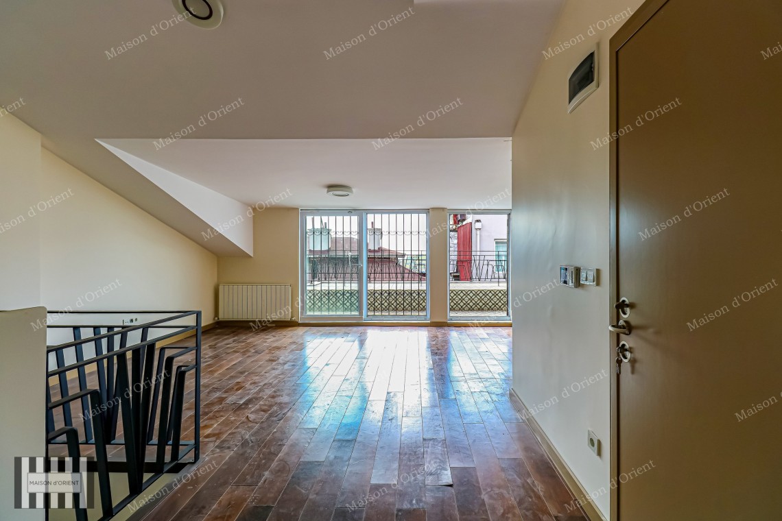 4+1 Duplex for Rent with Terrace in Cihangir Susam Street