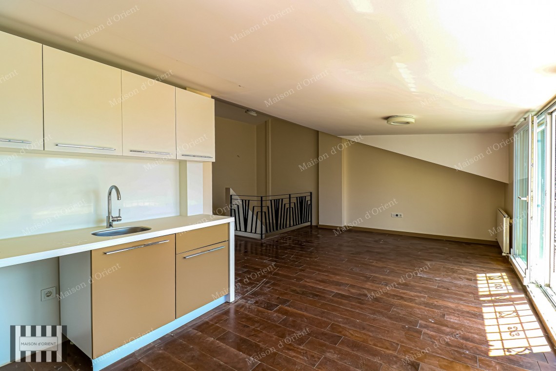 4+1 Duplex for Rent with Terrace in Cihangir Susam Street