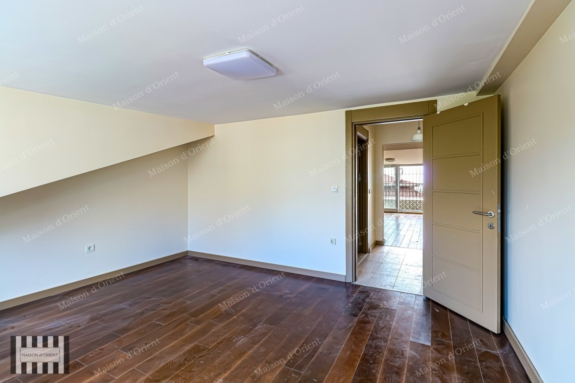 4+1 Duplex for Rent with Terrace in Cihangir Susam Street