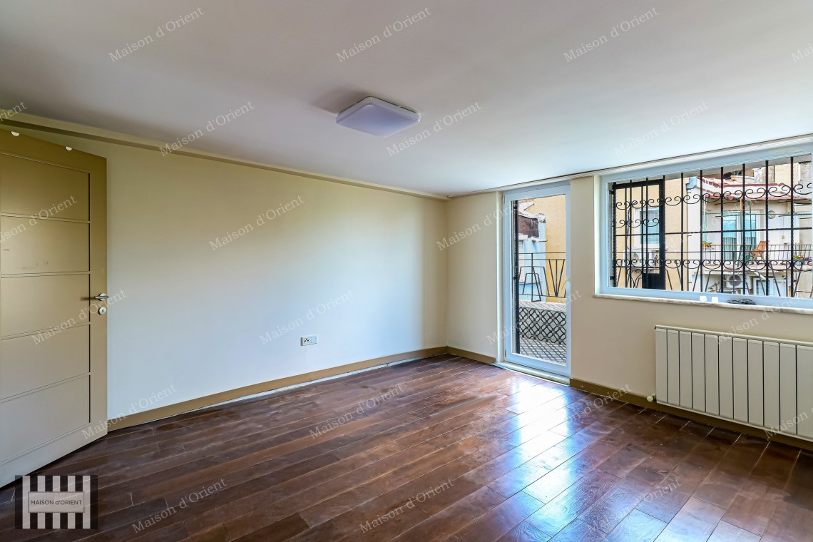 4+1 Duplex for Rent with Terrace in Cihangir Susam Street