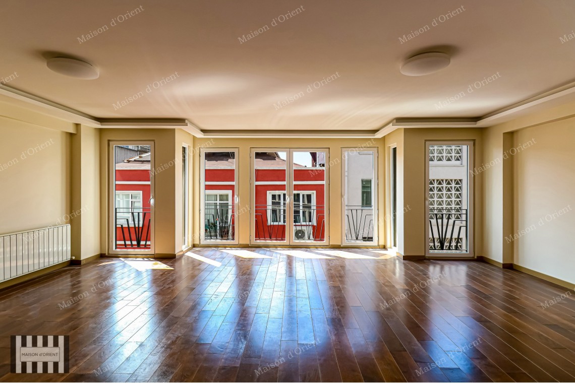 4+1 Duplex for Rent with Terrace in Cihangir Susam Street
