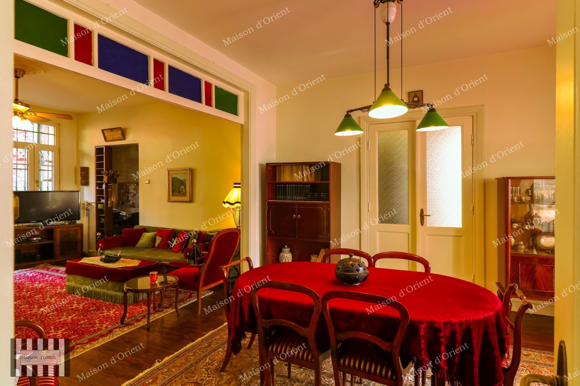3+1 Rental Flat with Balcony and View in Galatasaray