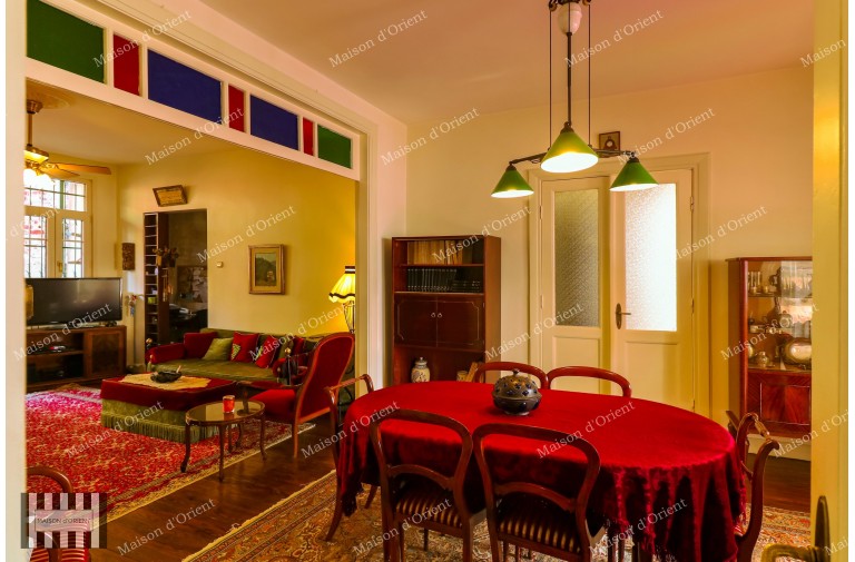 3+1 Rental Flat with Balcony and View in Galatasaray
