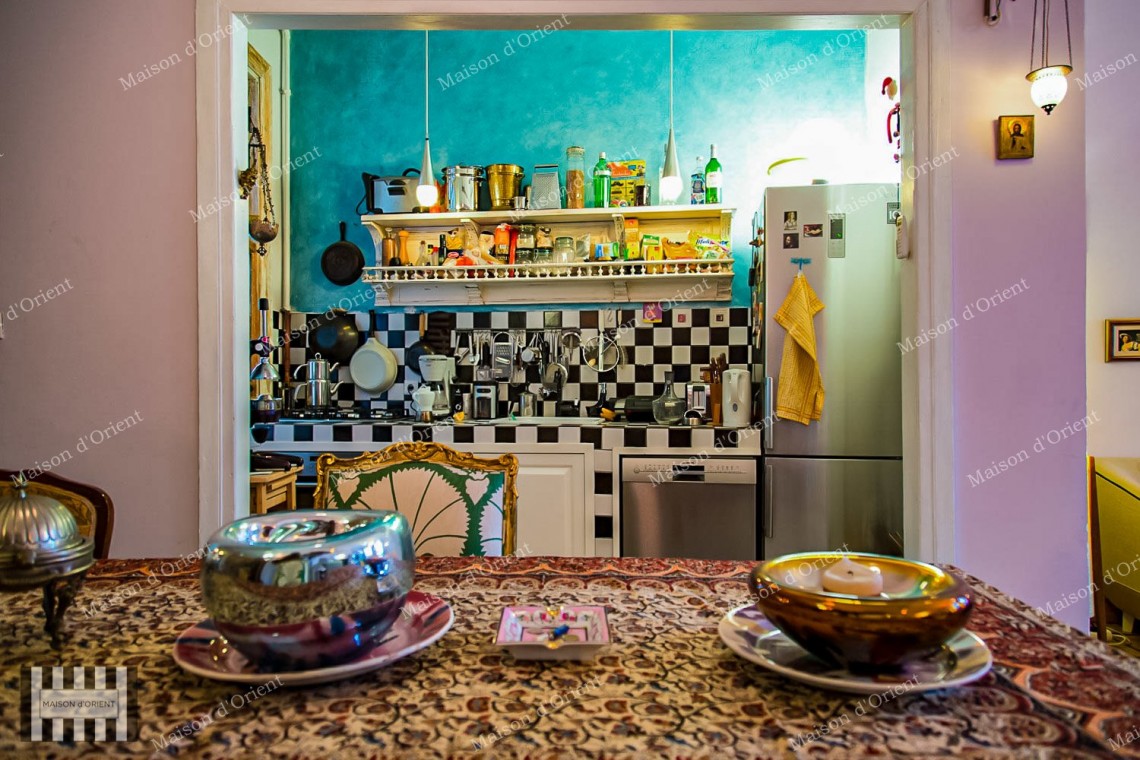 3+1 Flat for Rent with View and Balcony in Galata
