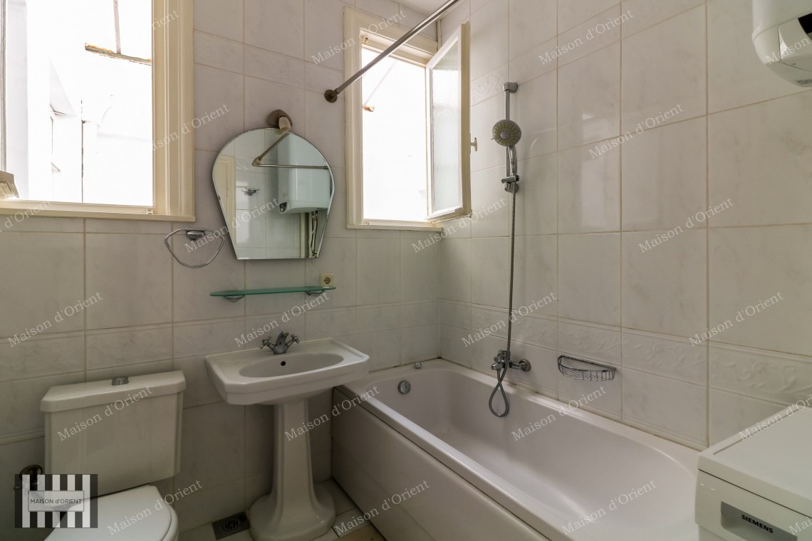 2+1 Flat for Rent with Terrace and View in Cihangir Susam Street