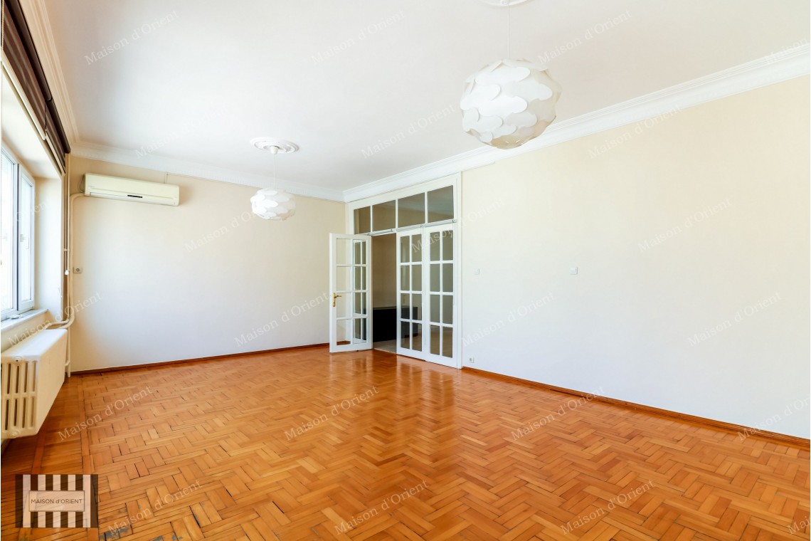 2+1 Flat for Rent with Terrace and View in Cihangir Susam Street