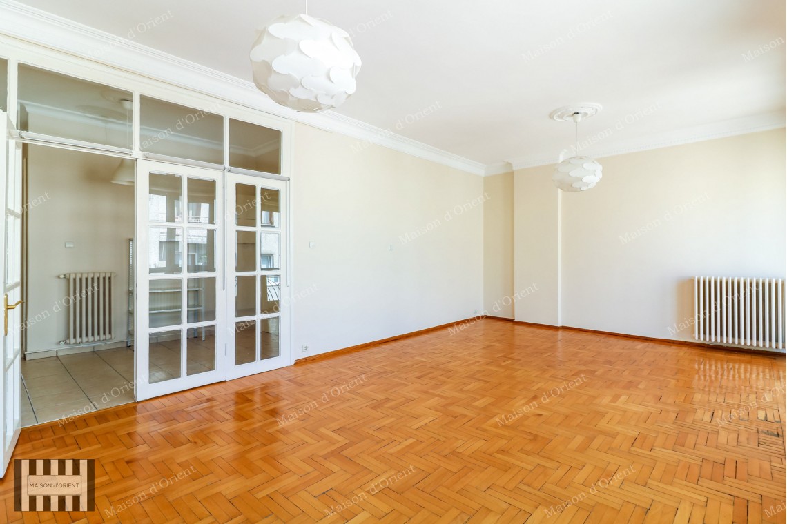 2+1 Flat for Rent with Terrace and View in Cihangir Susam Street