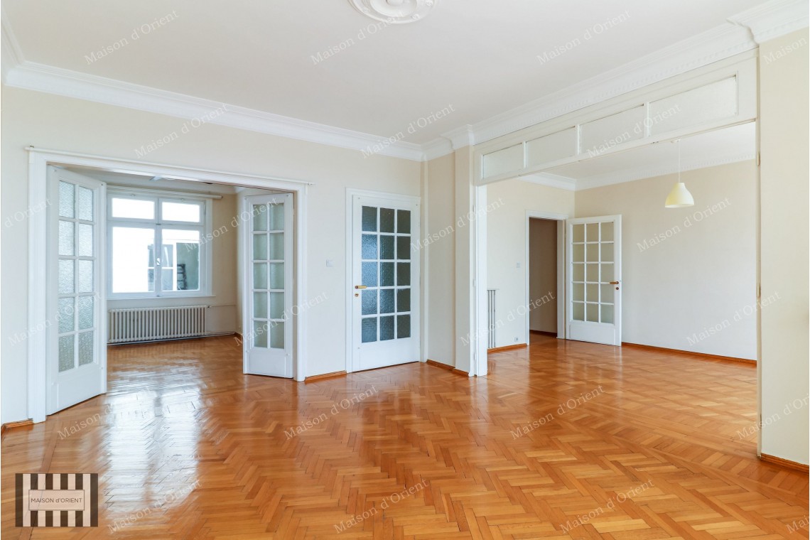 2+1 Flat for Rent with Terrace and View in Cihangir Susam Street