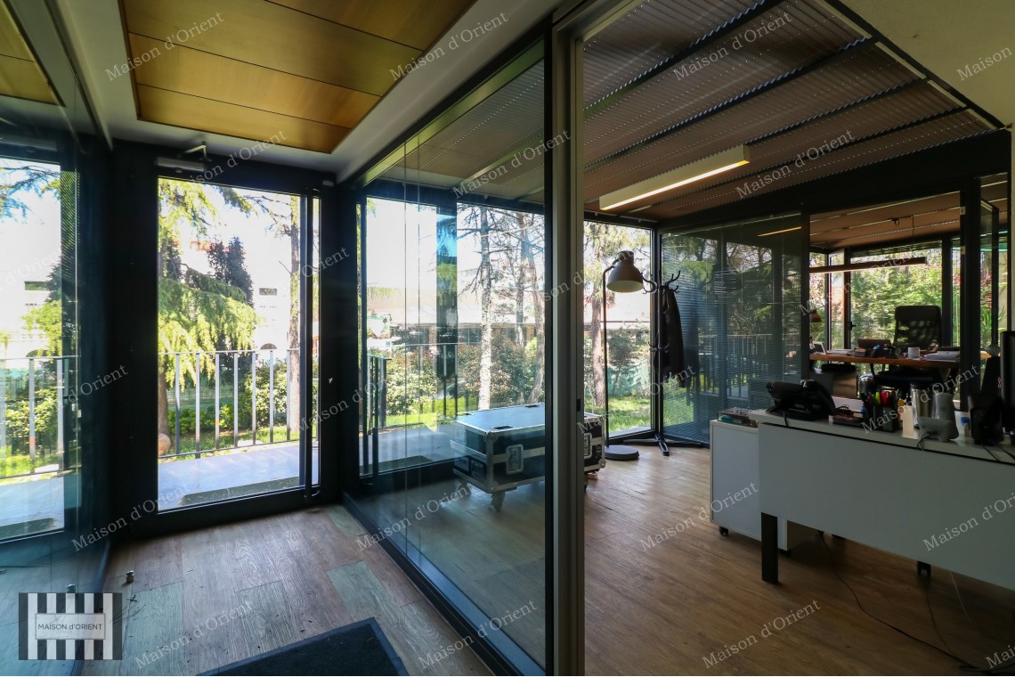 200sqm Office for Rent with Private Garden in Levent