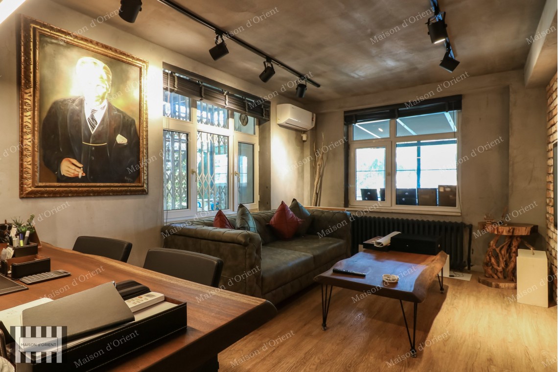 200sqm Office for Rent with Private Garden in Levent