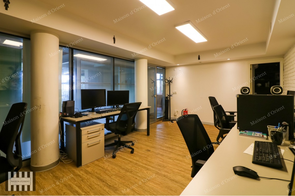 200sqm Office for Rent with Private Garden in Levent