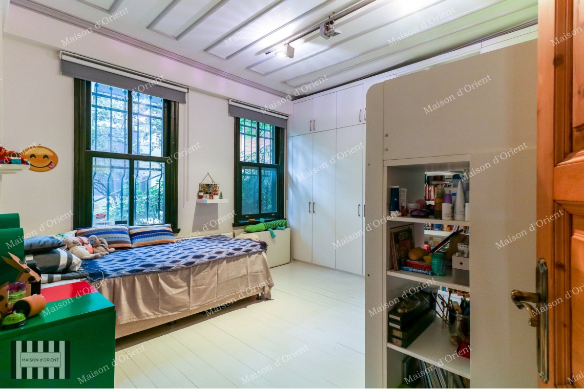 Historical Mansion with Private Garden and Terrace for Rent in Cihangir