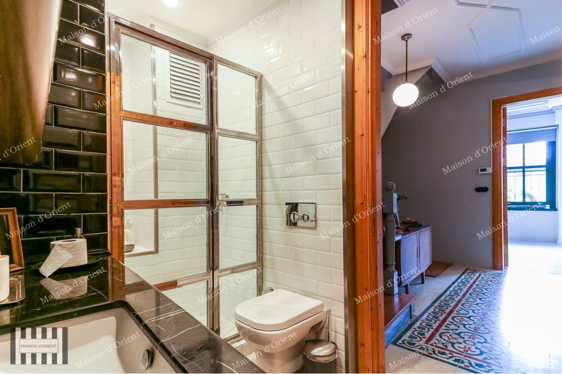 Historical Mansion with Private Garden and Terrace for Rent in Cihangir