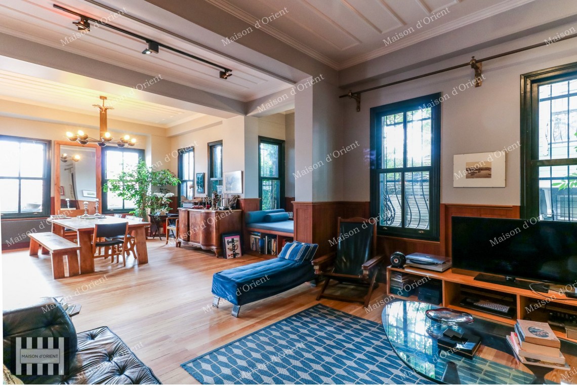 Historical Mansion with Private Garden and Terrace for Rent in Cihangir