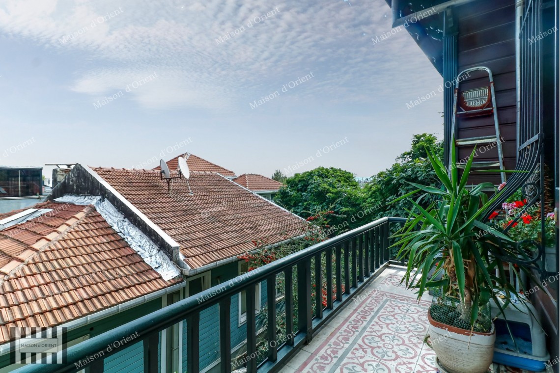 Historical Mansion with Private Garden and Terrace for Rent in Cihangir