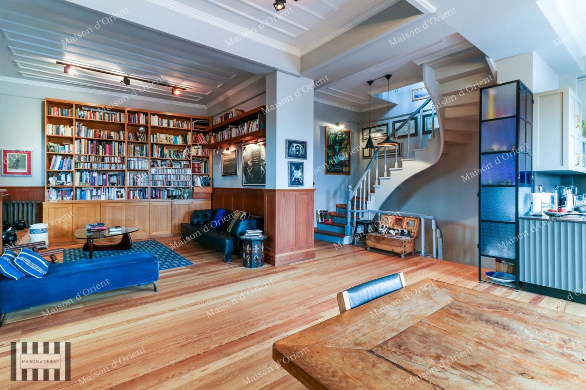 Historical Mansion with Private Garden and Terrace for Rent in Cihangir