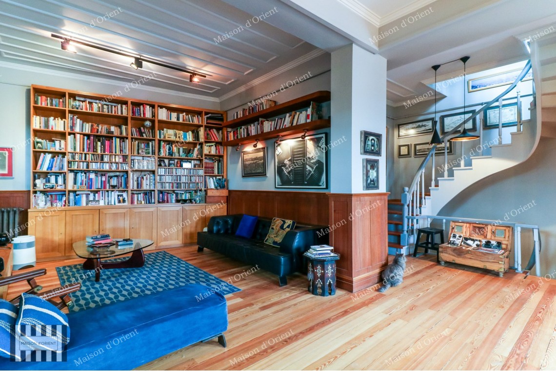 Historical Mansion with Private Garden and Terrace for Rent in Cihangir