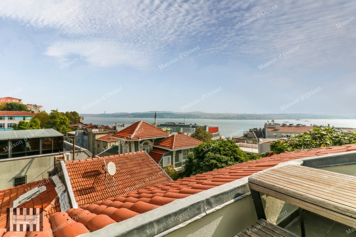 Historical Mansion with Private Garden and Terrace for Rent in Cihangir