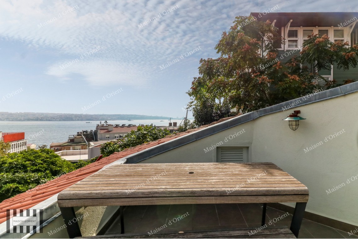 Historical Mansion with Private Garden and Terrace for Rent in Cihangir