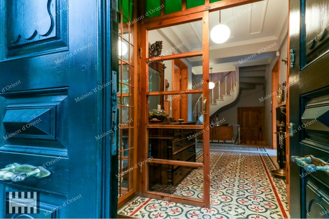 Historical Mansion with Private Garden and Terrace for Rent in Cihangir