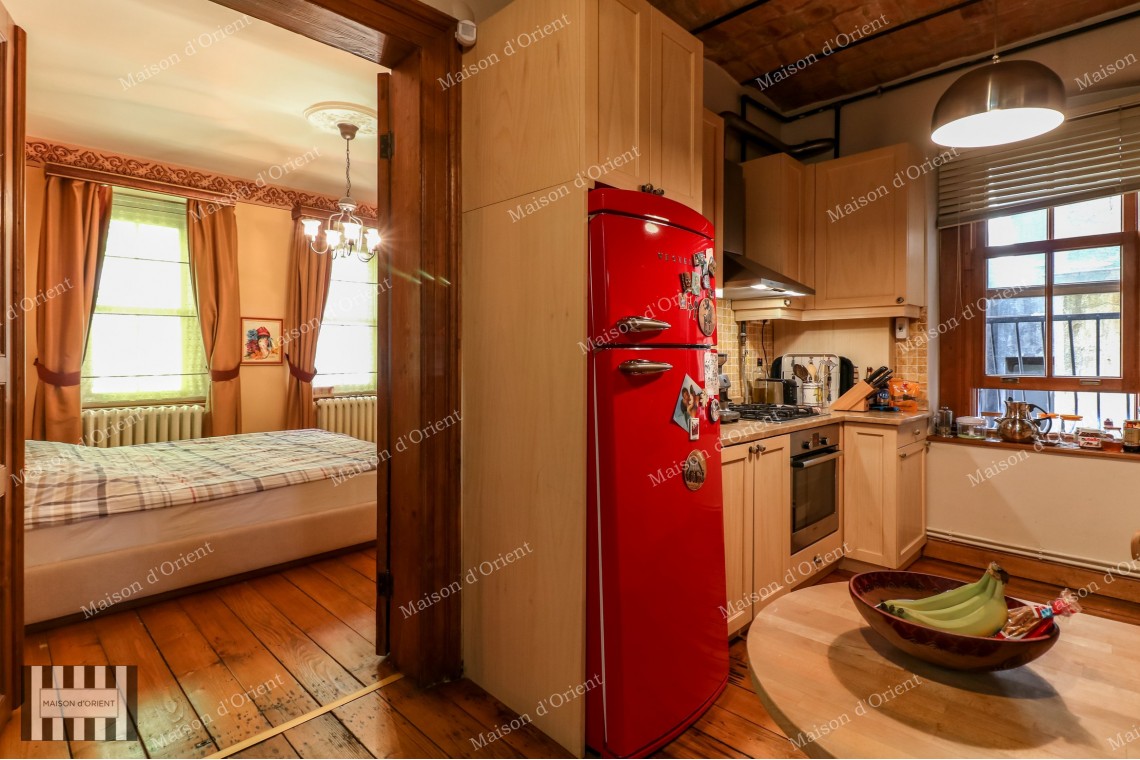 2+1 Flat for Rent in Historical Building, Galata