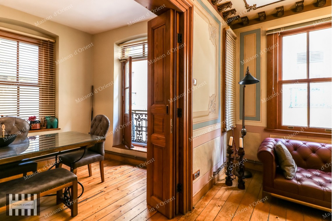 2+1 Flat for Rent in Historical Building, Galata