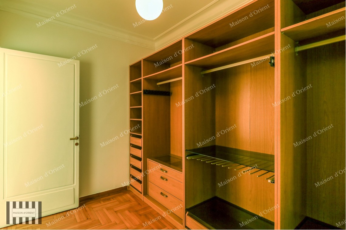 2+2 Flat for Rent with Terrace and View in Cihangir Susam Street