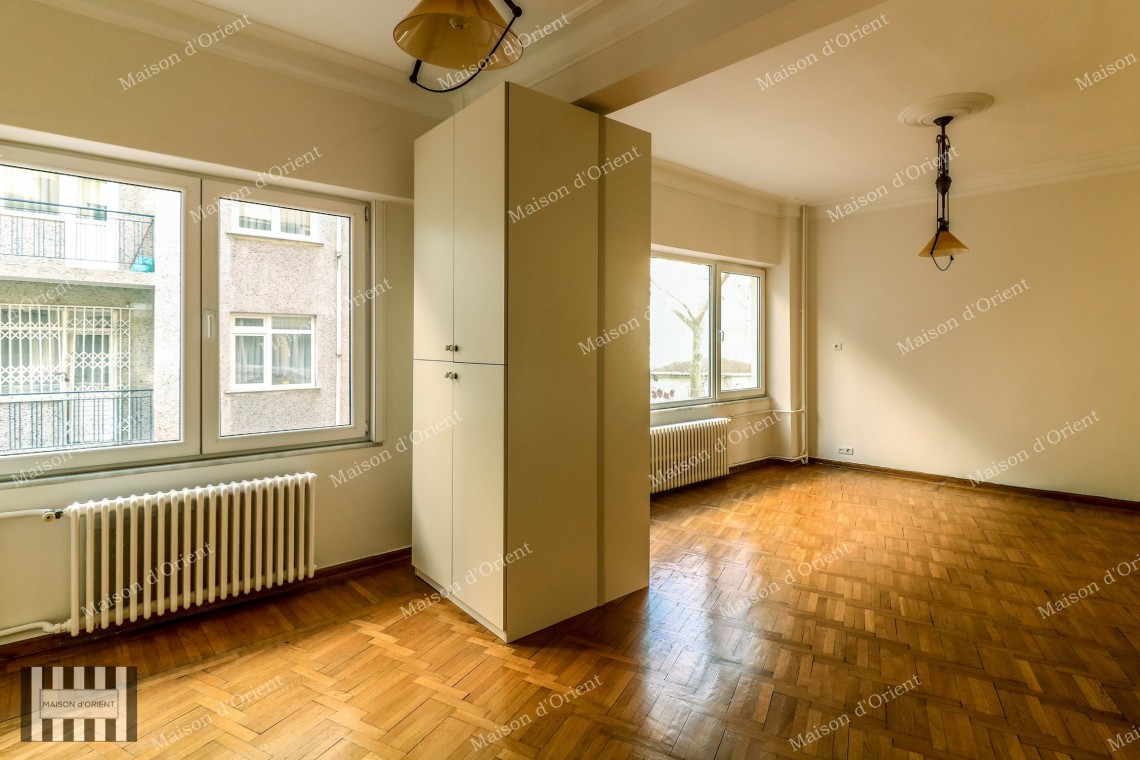 2+2 Flat for Rent with Terrace and View in Cihangir Susam Street
