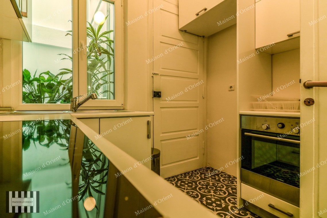 2+2 Flat for Rent with Terrace and View in Cihangir Susam Street