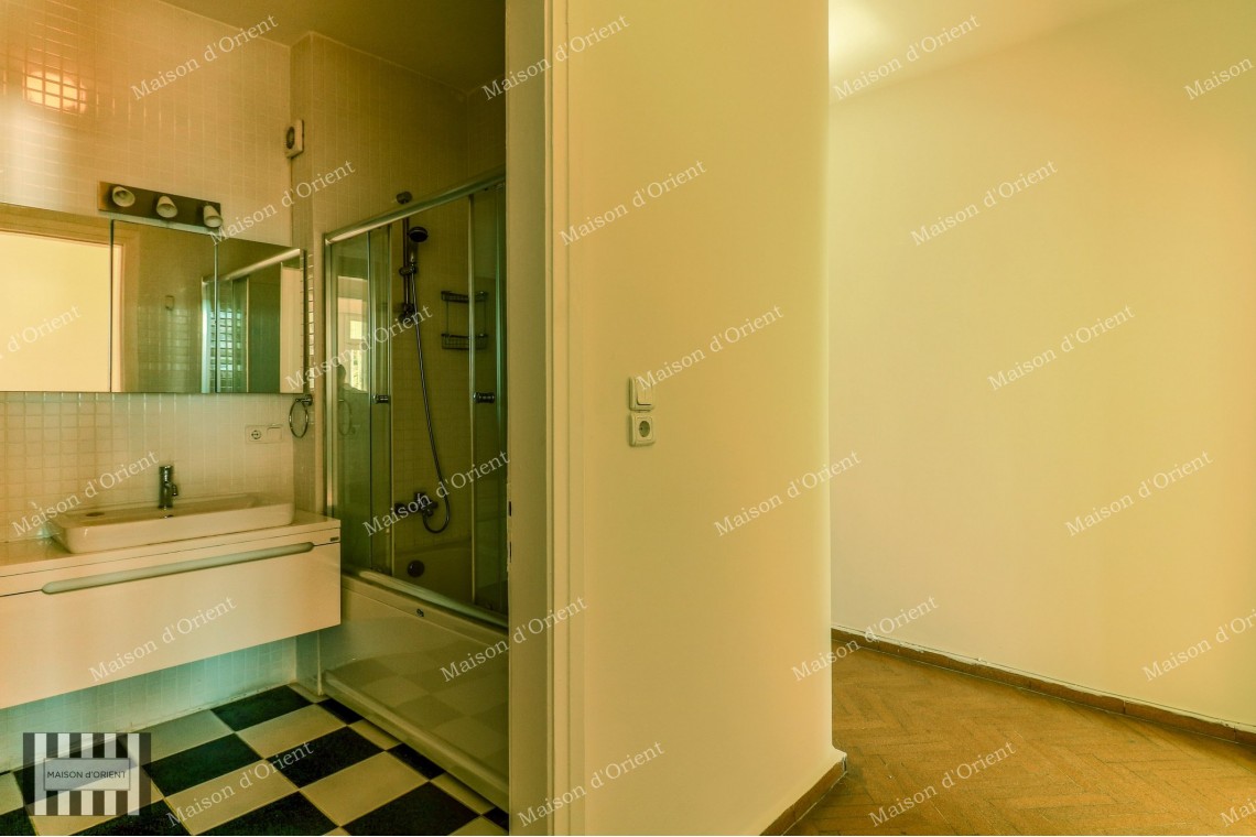 2+2 Flat for Rent with Terrace and View in Cihangir Susam Street