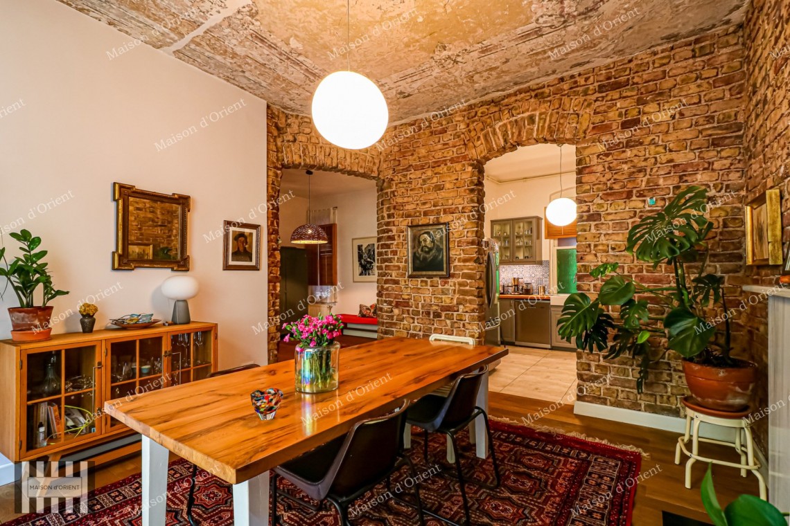 Renovated 3+1 Flat for Sale in Historical Building, Galata