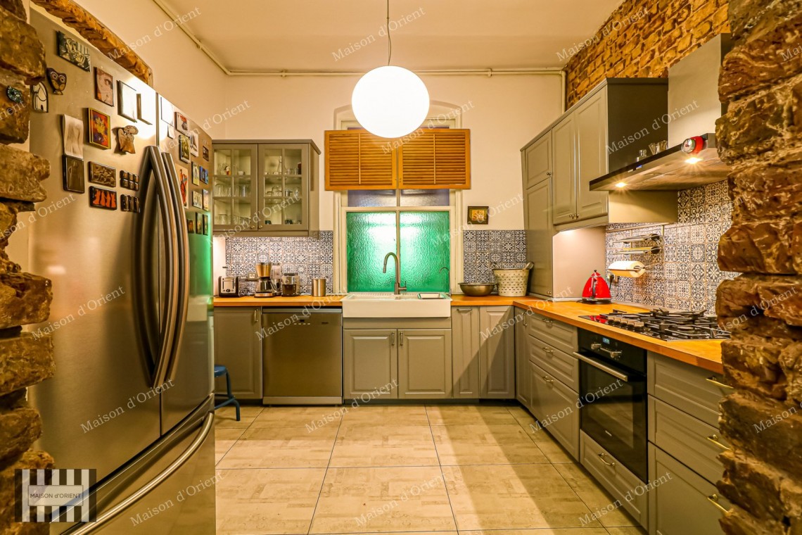 Renovated 3+1 Flat for Sale in Historical Building, Galata