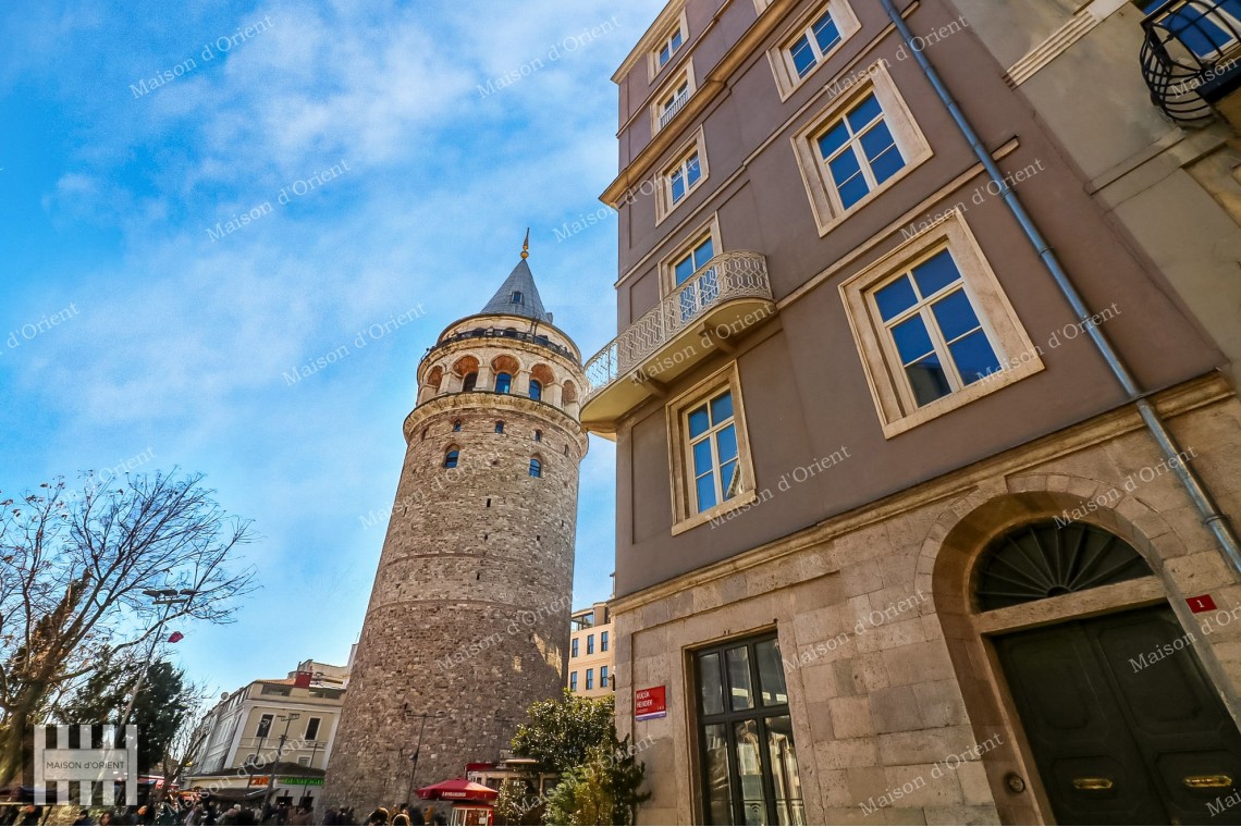 1+1 Flat for Sale in Historical Urgliavich Building in Galata