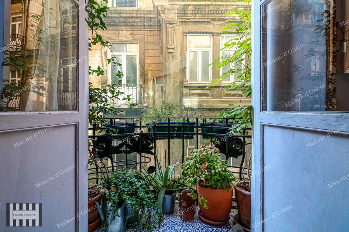 Renovated 3+1 Flat for Sale in Historical Building, Galata