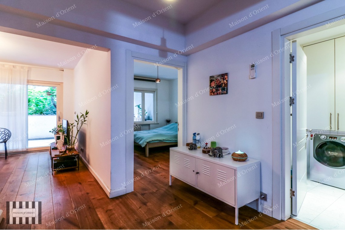 2+1 Furnished Flat for Rent with Private Garden in Cihangir