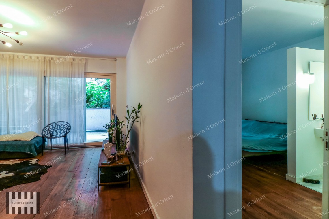 2+1 Furnished Flat for Rent with Private Garden in Cihangir