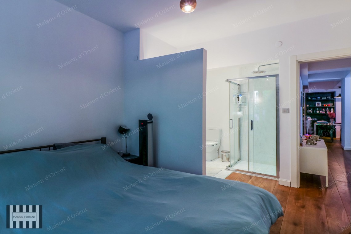 2+1 Furnished Flat for Rent with Private Garden in Cihangir