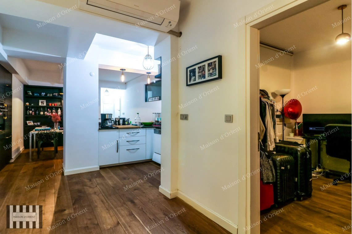 2+1 Furnished Flat for Rent with Private Garden in Cihangir