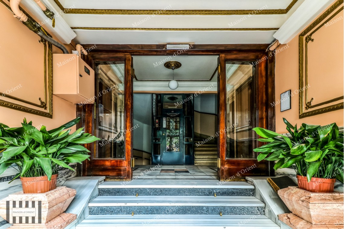 2+1 Furnished Flat for Rent with Private Garden in Cihangir
