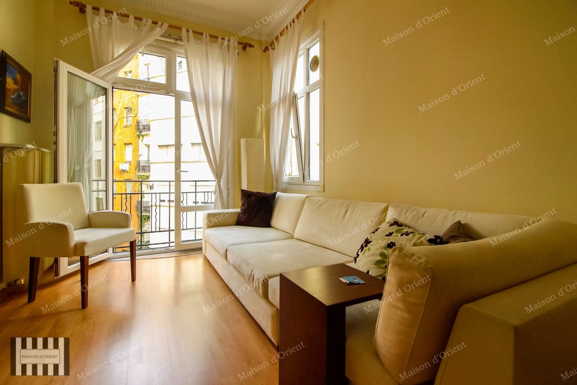 2+1 Rental Apartment in Cihangir Palace Building