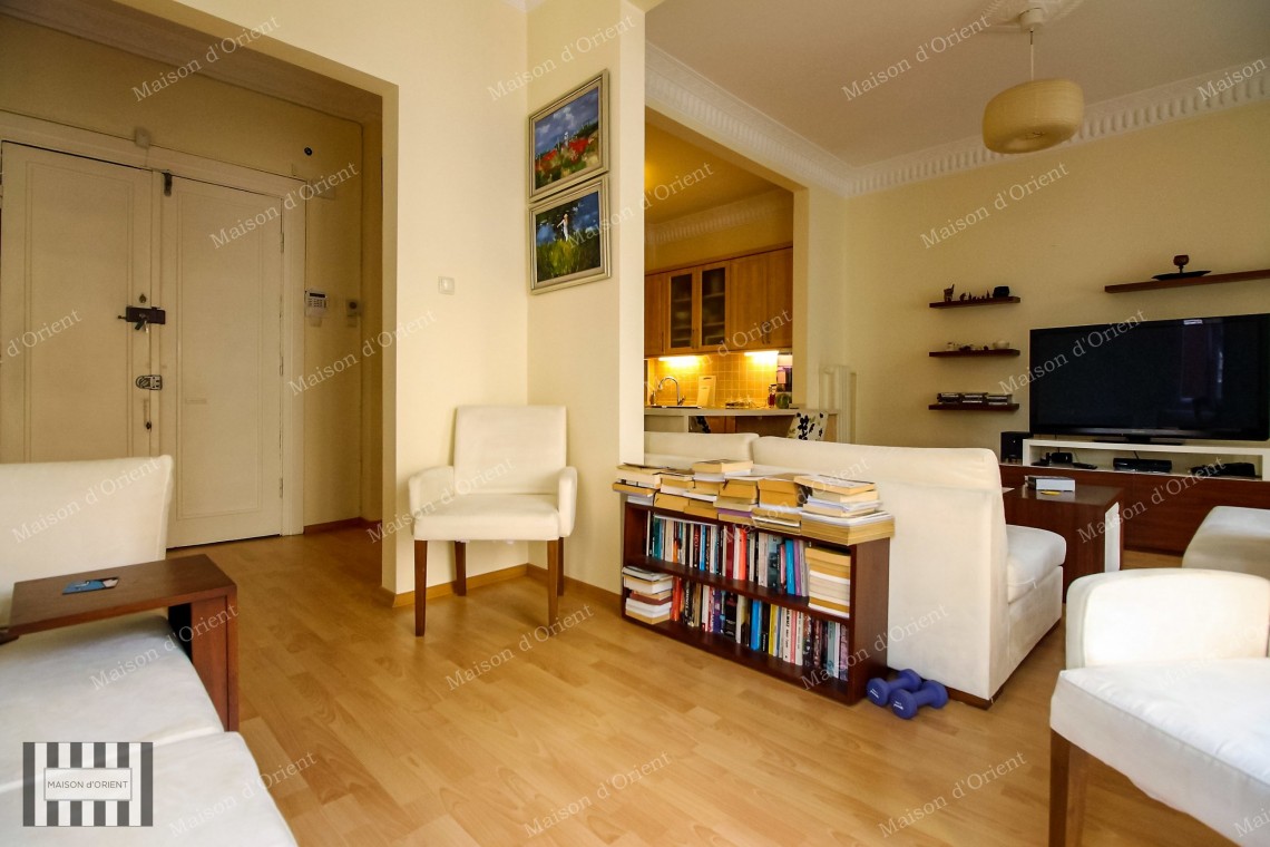 2+1 Rental Apartment in Cihangir Palace Building