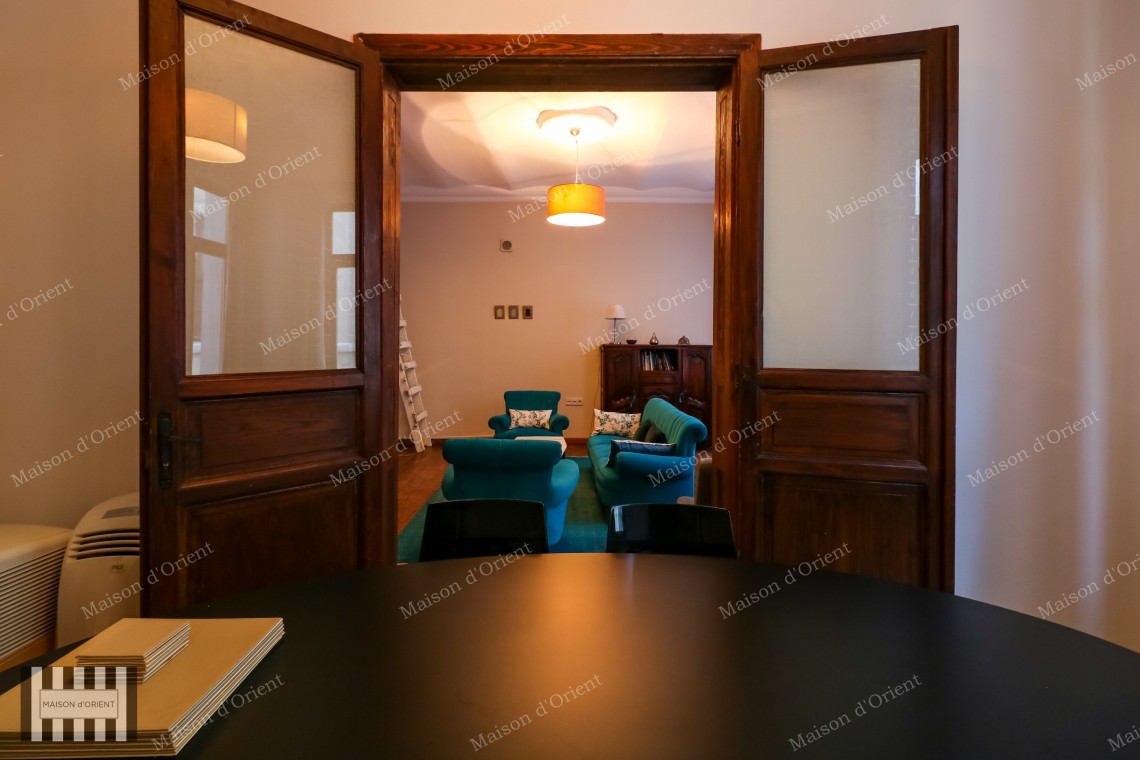 3+1 Flat for Rent in Historical Petraki Building, Galata