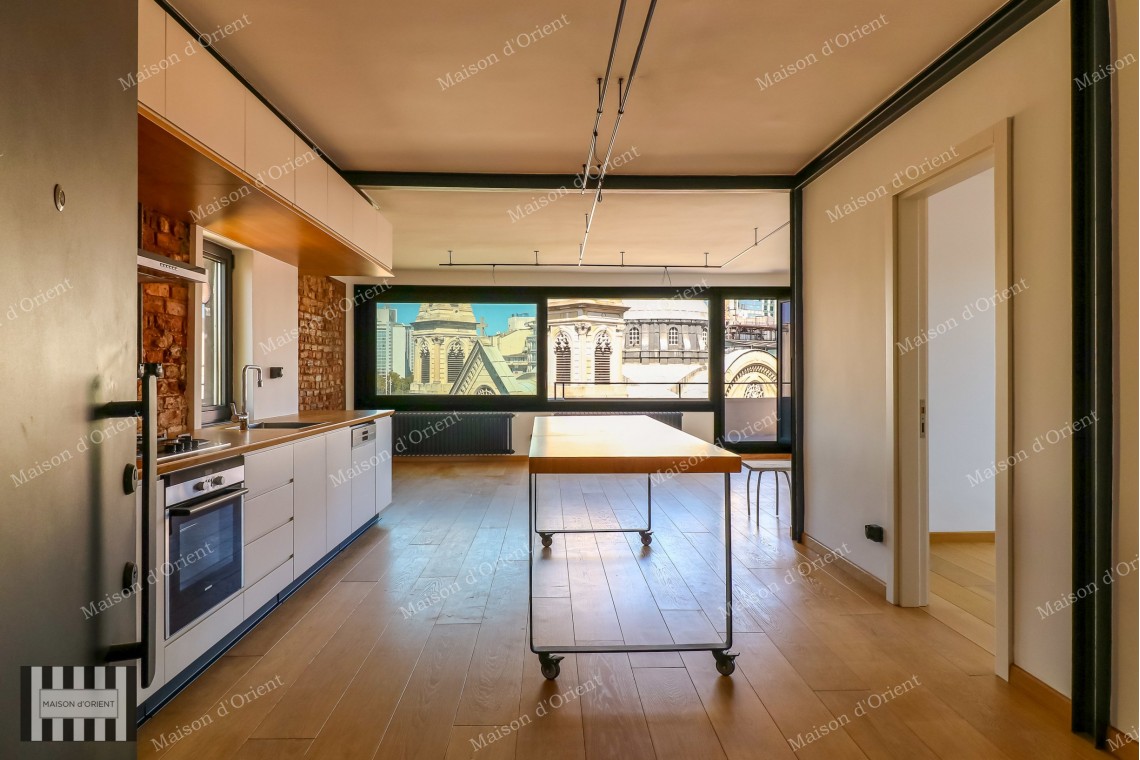 Fully Renovated 2+1 Rental Flat in Taksim