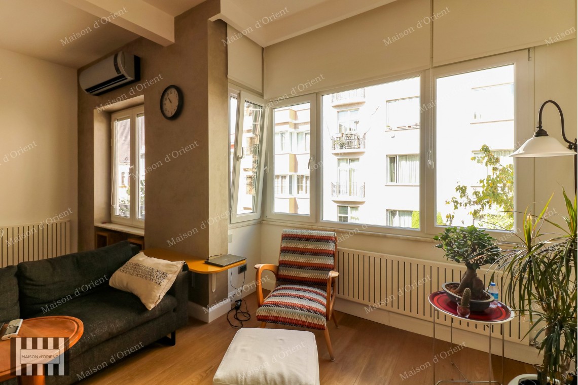 Renovated 2+1 Rental Apartment in Central Cihangir