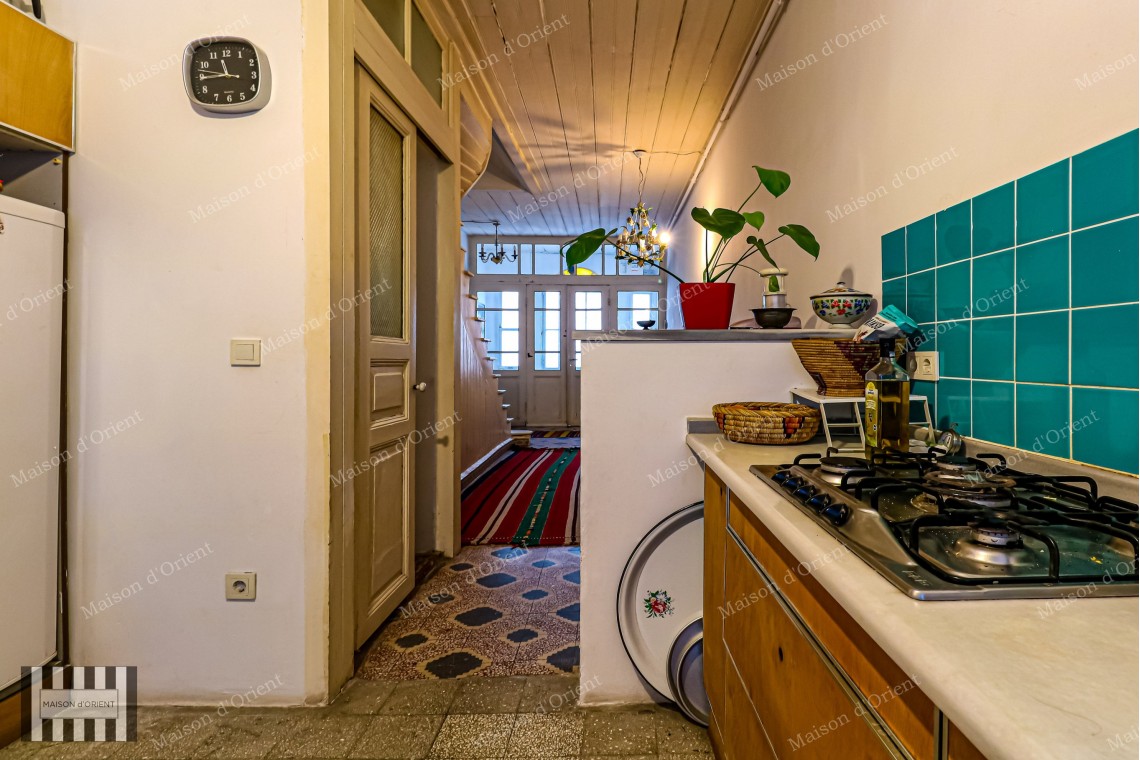 2+1 Historical Furnished House for Rent with Garden in Aynalı Çeşme