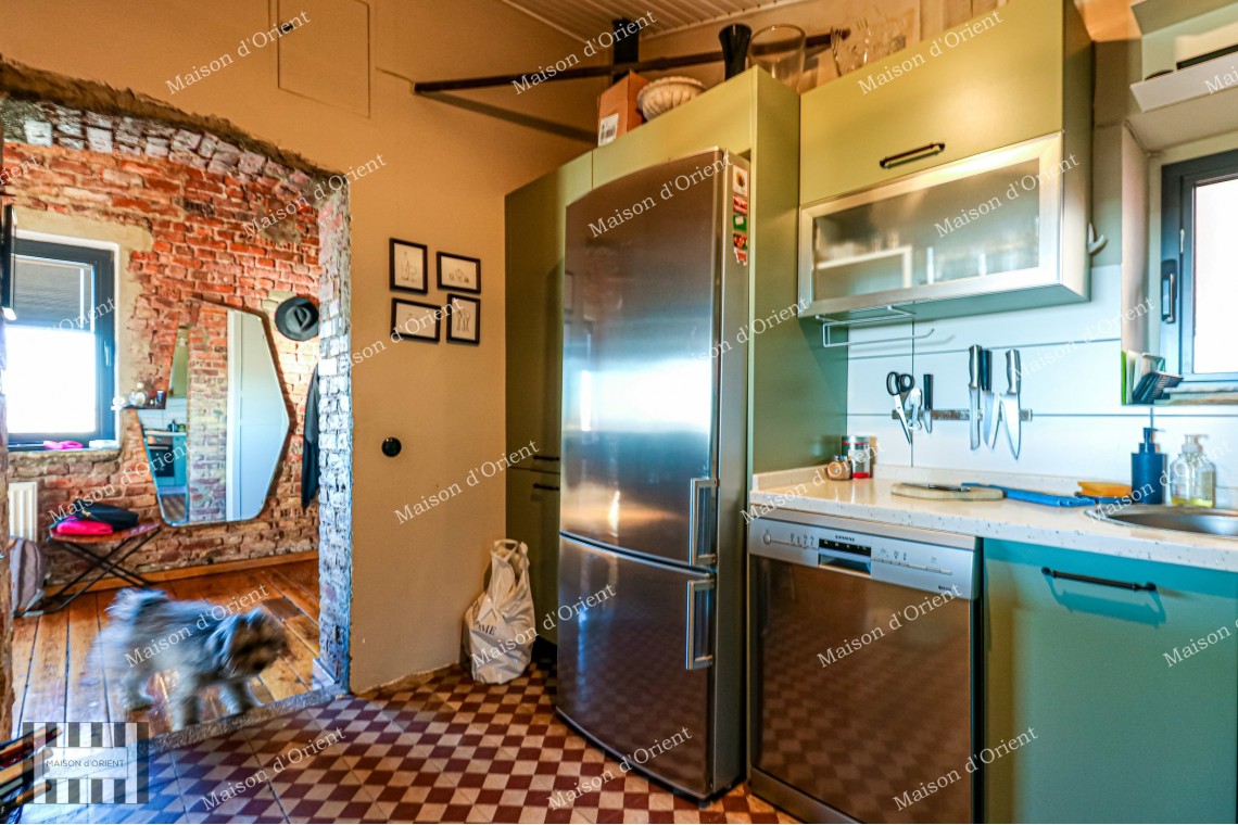 2+1 Rental Apartment with Golden Horn View in Tunnel Square