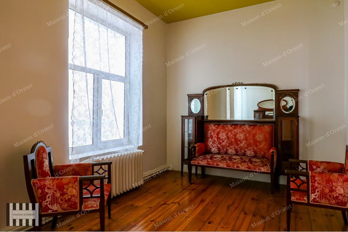 2+1 Rental Flat with Bosphorus View in Historical Building